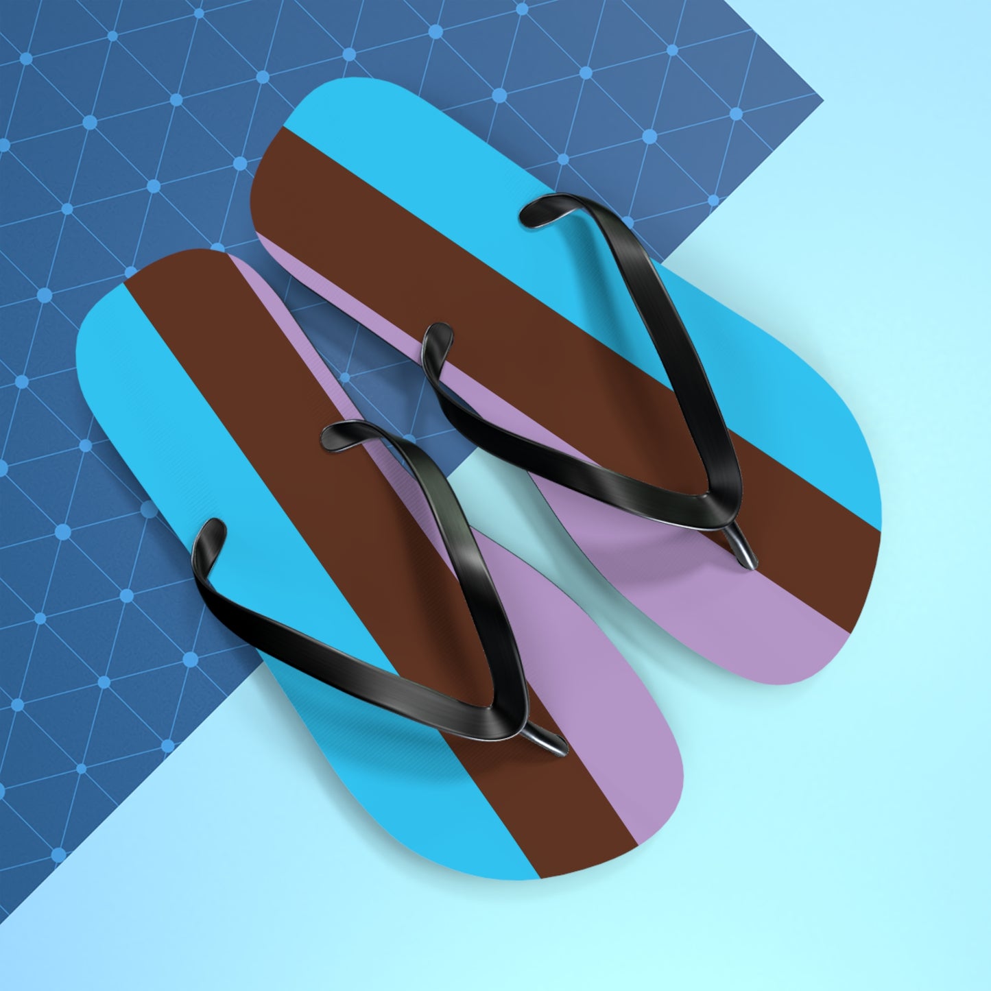 Androsexual Pride Flip Flops