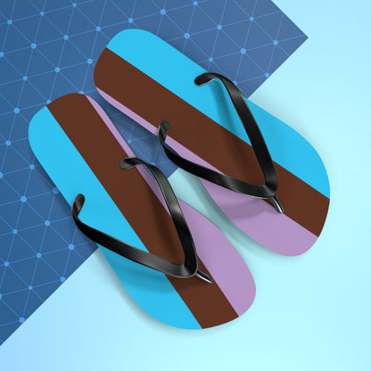 Androsexual Pride Flip Flops