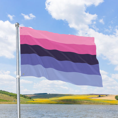 Omnisexual Pride Flag with Grommets