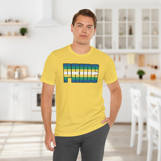 Maize Yellow Non-Binary Boy Pride Tee