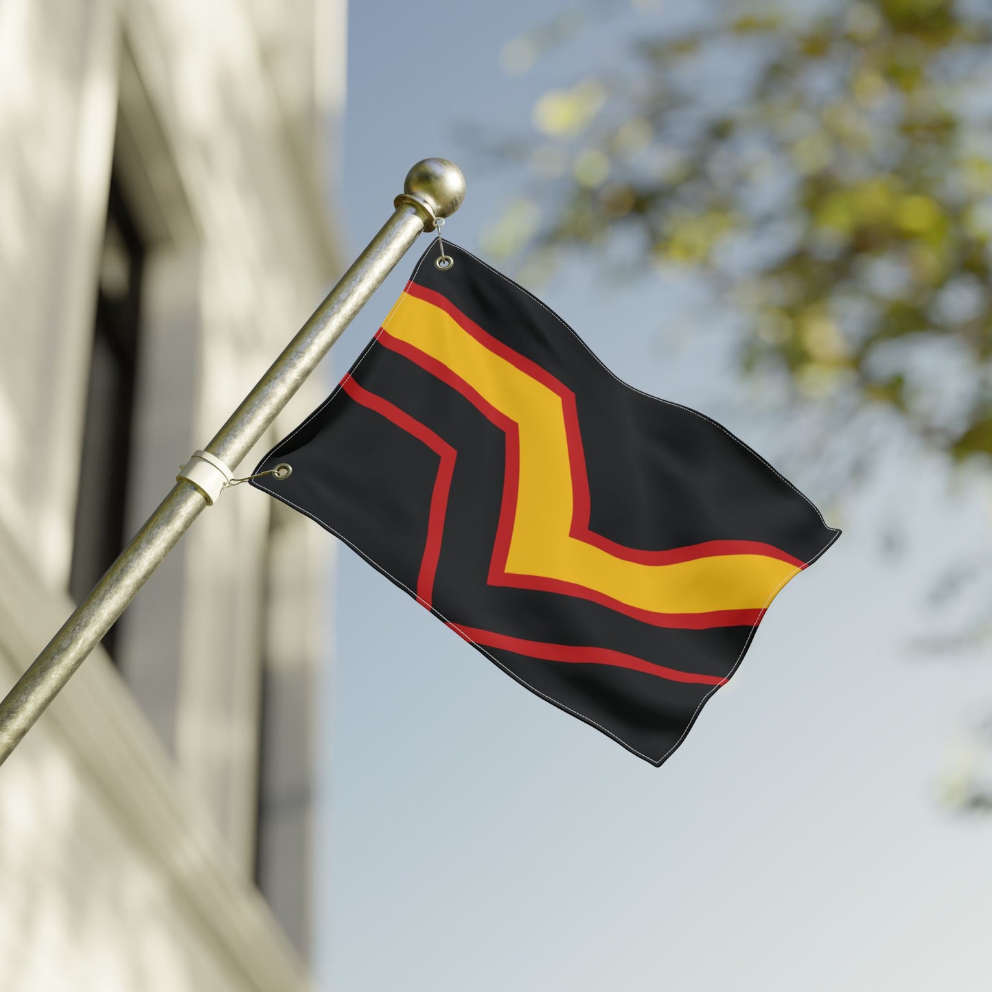 12'' × 18'' Rubber Pride Flag with Grommets