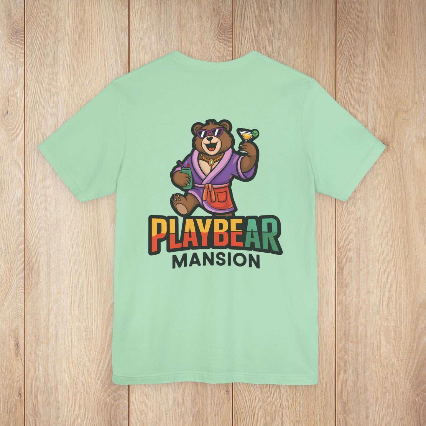 Playbear Mansion Tee (Back Graphic)