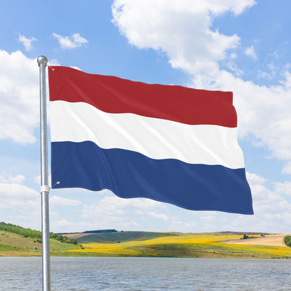 Netherlands Flag with Grommets