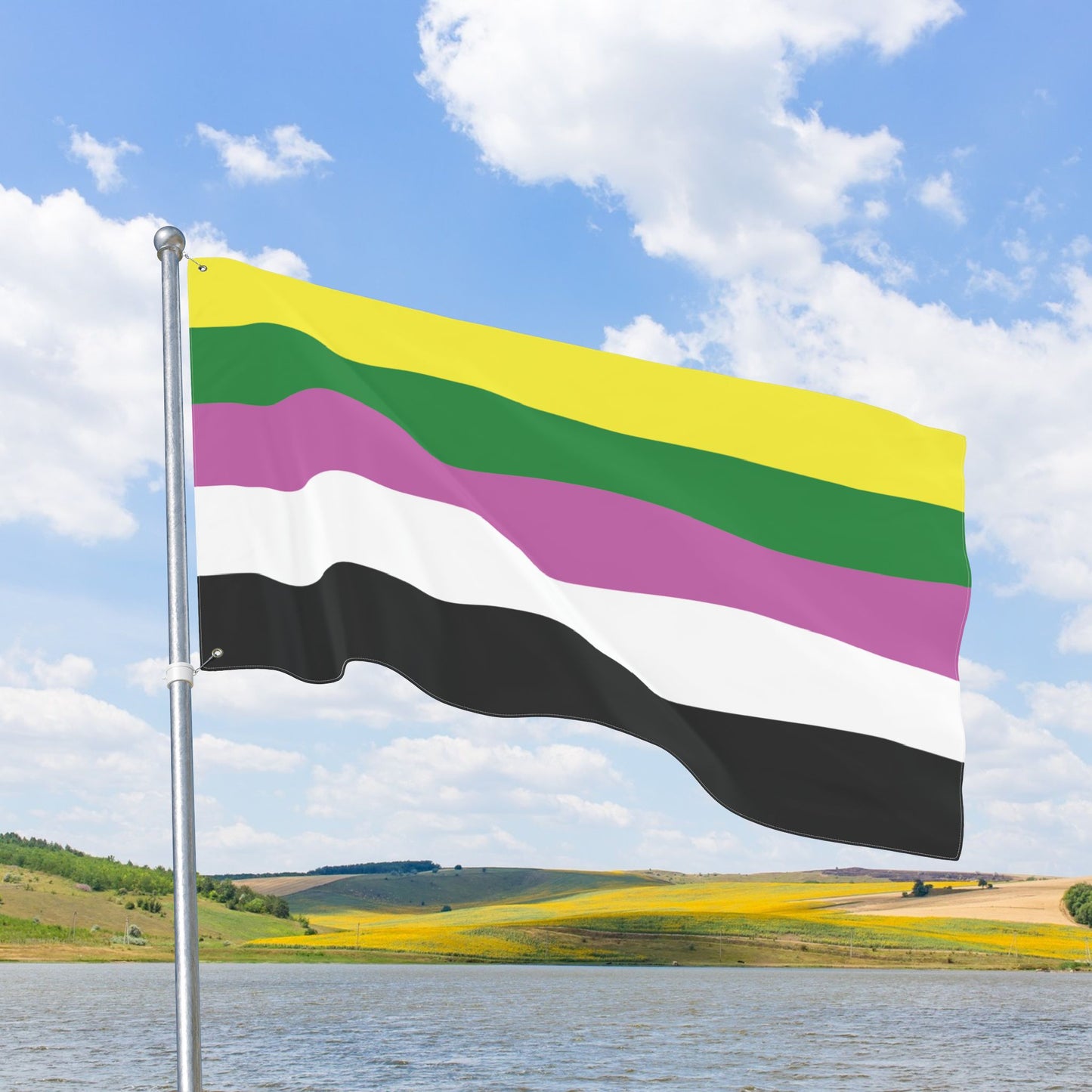 Ceterosexual Double-Sided Pride Flag with Grommets