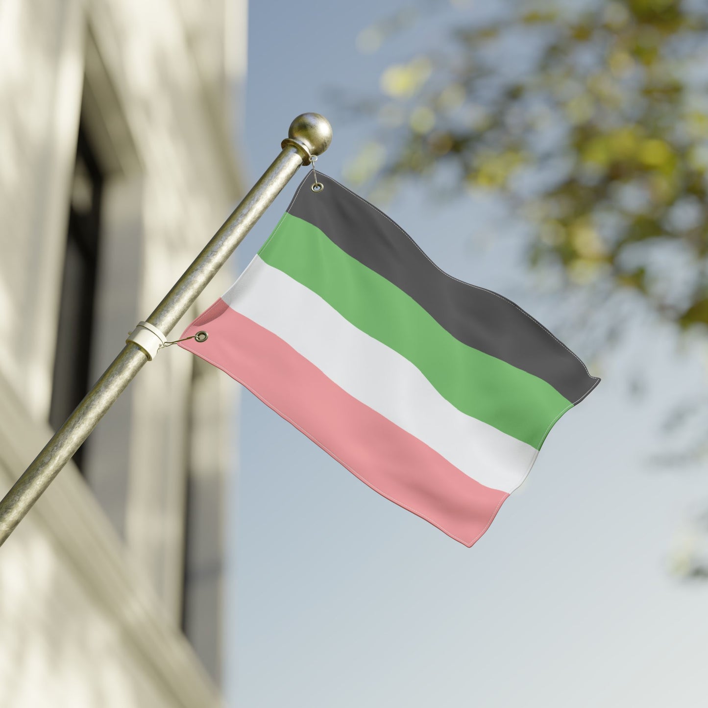 12'' × 18'' Idemromantic Pride Flag with Grommets