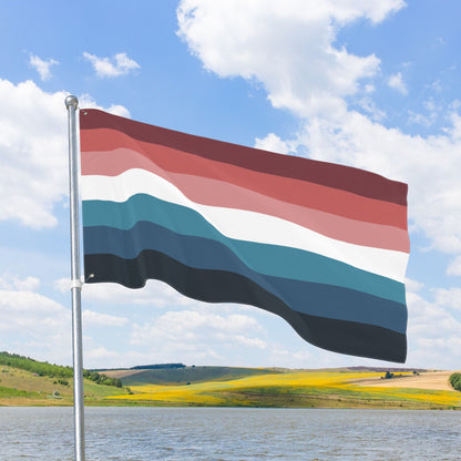 Nebularomantic Double-Sided Pride Flag with Grommets