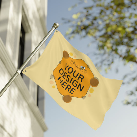 Custom Double-Sided Flag with Grommets