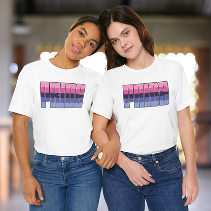 White Omnisexual Pride Tee
