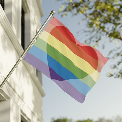 30'' × 40'' Homoromantic Pride Flag with Grommets