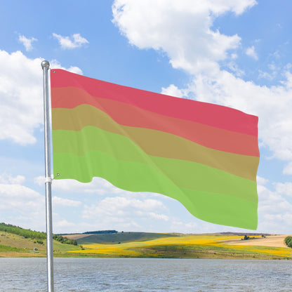 Aroflux Gradient Pride Flag with Grommets
