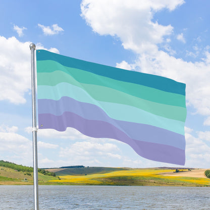 Neptunic Double-Sided Pride Flag with Grommets