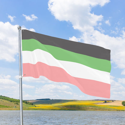 Idemromantic Pride Flag with Grommets