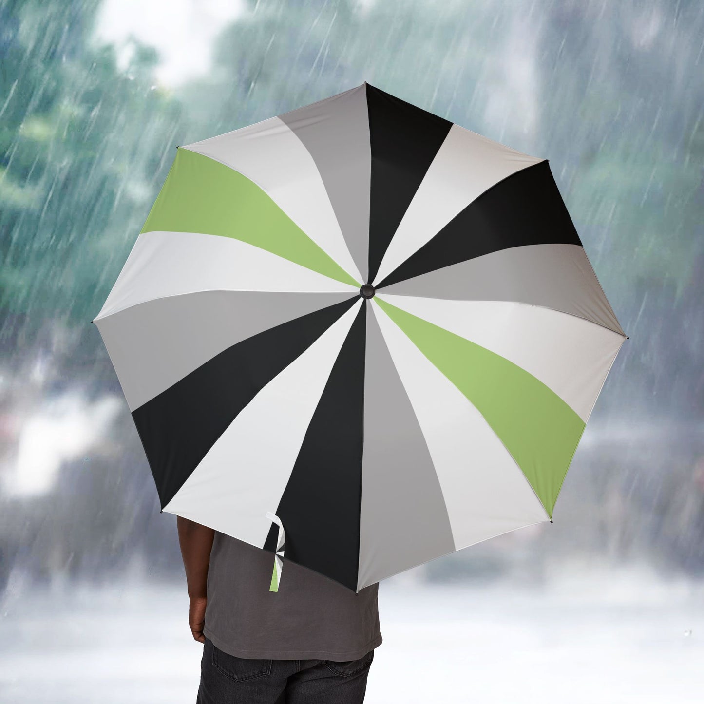 One size Agender Pride Umbrella