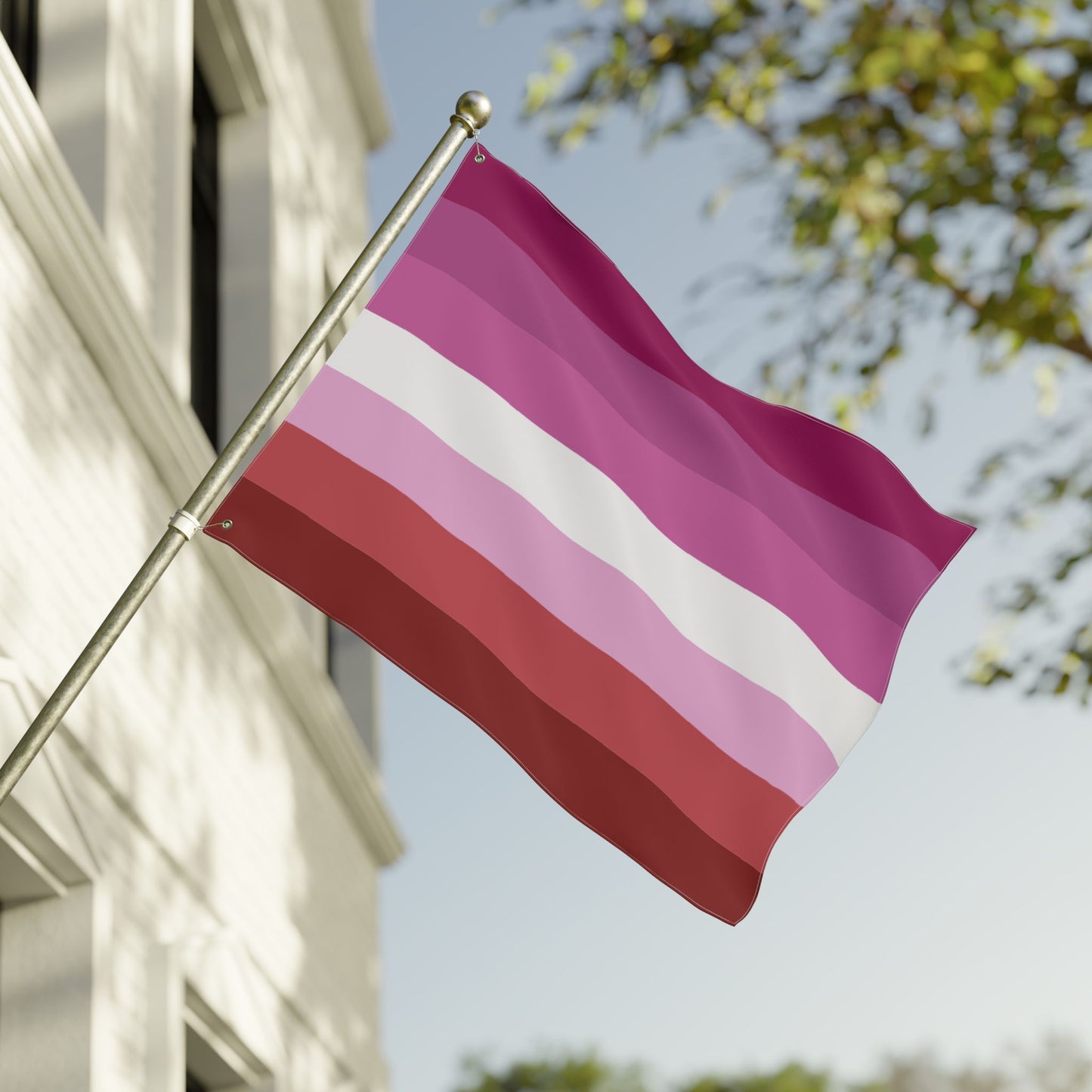 30'' × 40'' Lesbian Pink Pride Flag with Grommets