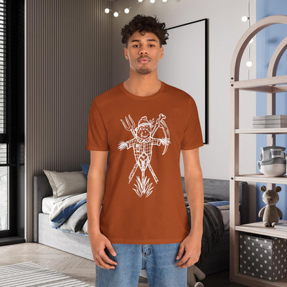 Scarecrow Lovebird, Line Art Tee