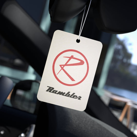 Rambler Red/Black Logos Custom Air Freshener