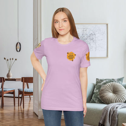 Custom Pink & Purple Tees for BELLA+CANVAS® 3001