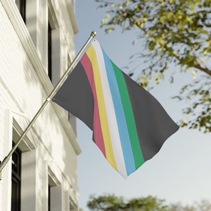 36'' × 60'' Disability Pride Flag with Grommets