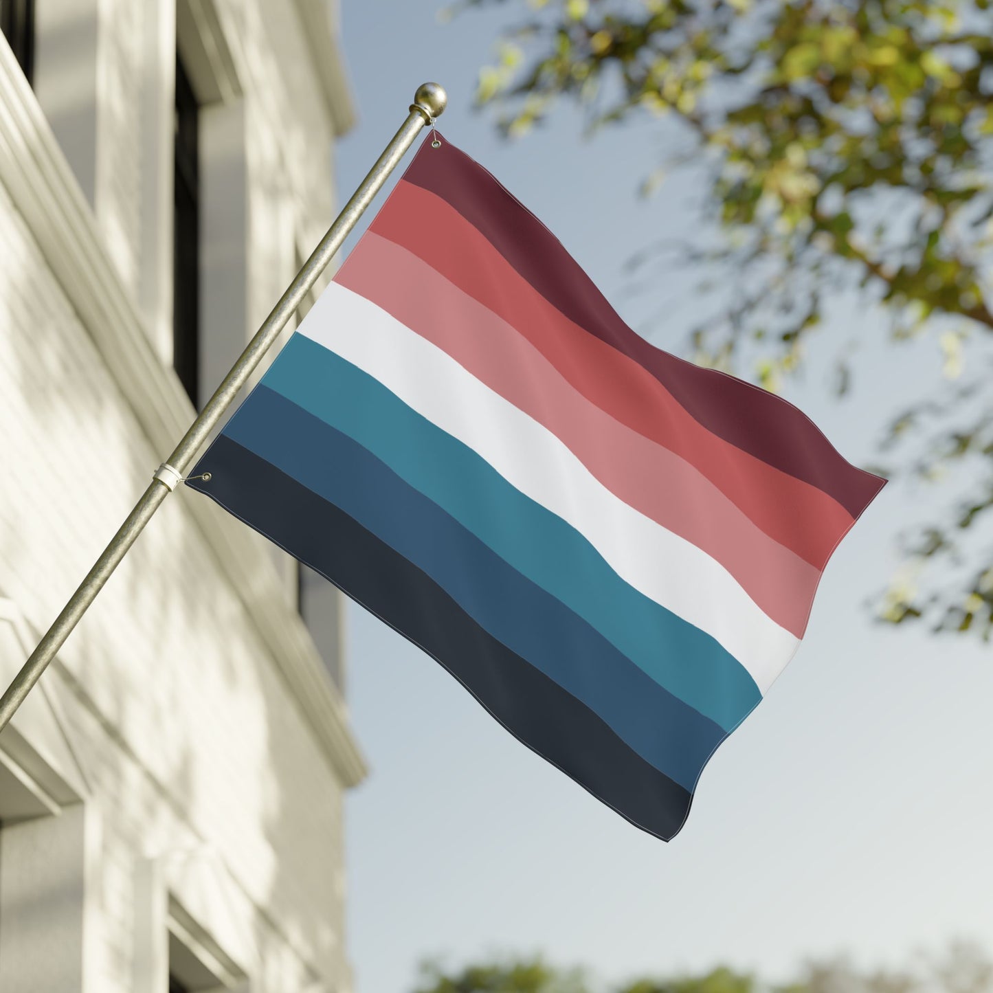 30'' × 40'' Nebularomantic Double-Sided Pride Flag with Grommets