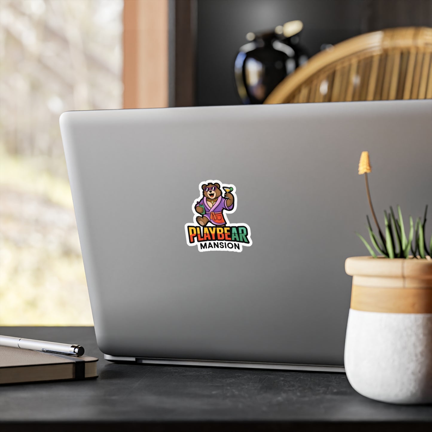 Playbear Mansion Vinyl Kiss-Cut Stickers