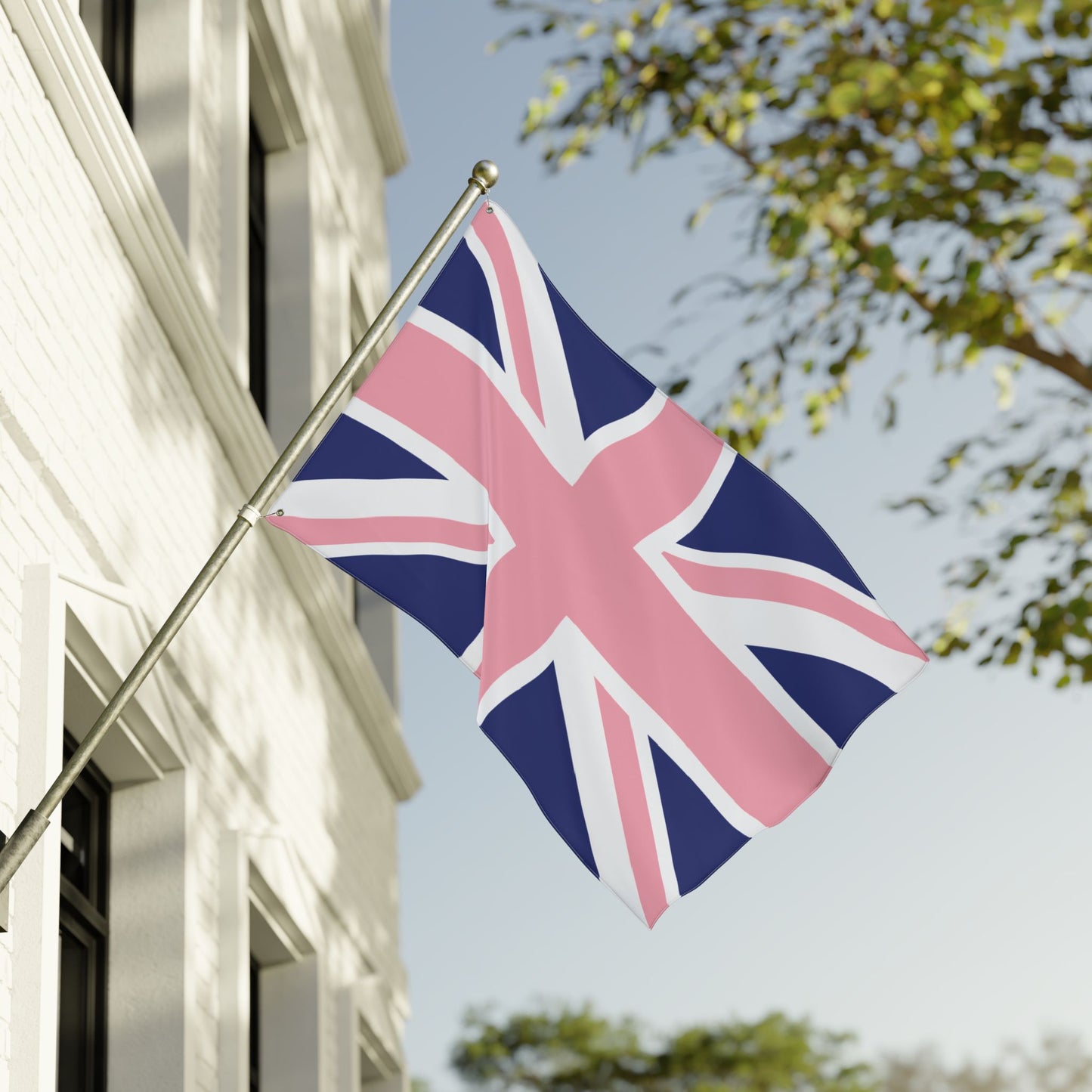 36'' × 60'' UK Gay Pride Pink Flag with Grommets