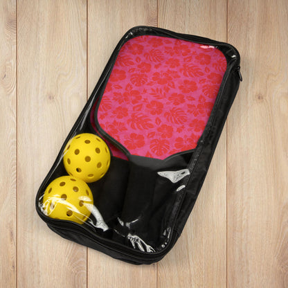Pink Tropical Pickleball Paddles