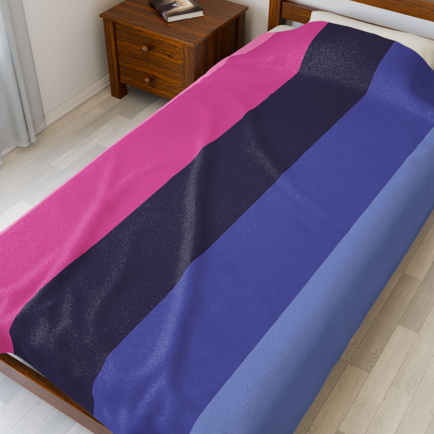 Omnisexual Pride Flag Velveteen Plush Blanket