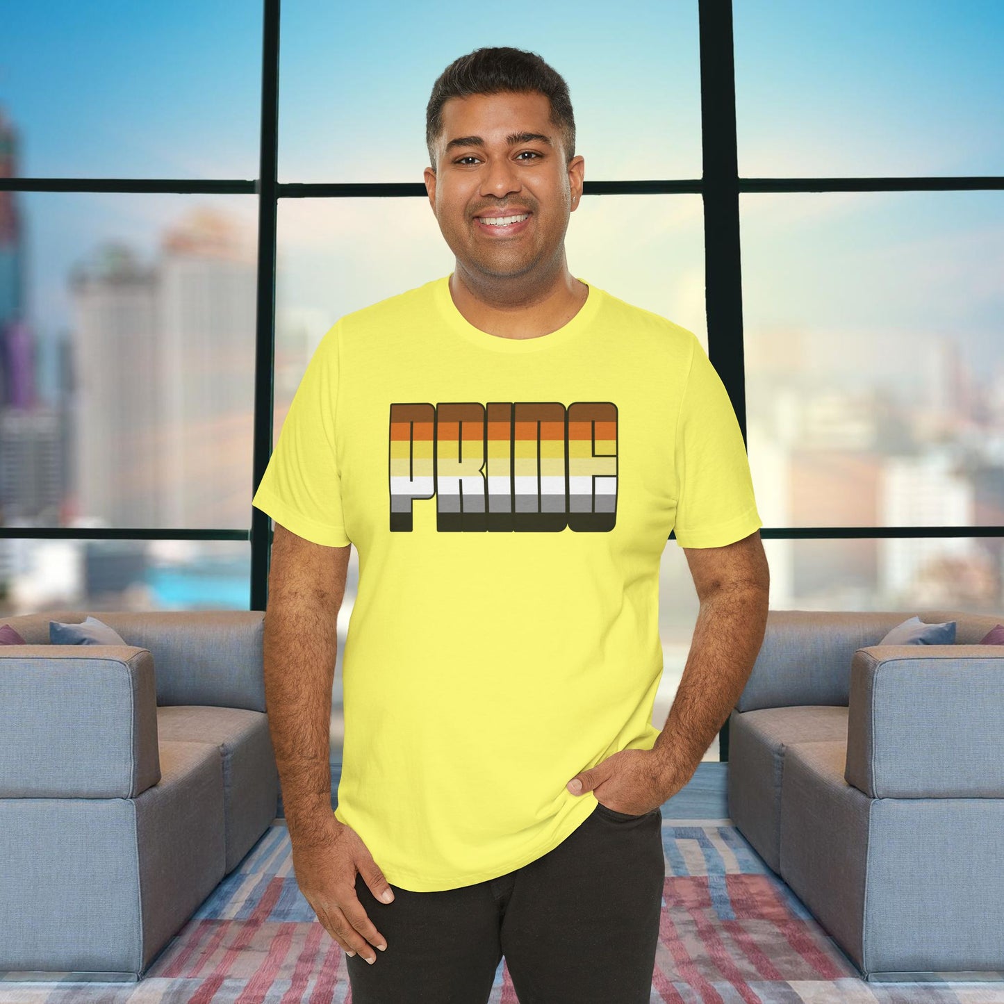 Yellow Bear Pride Tee