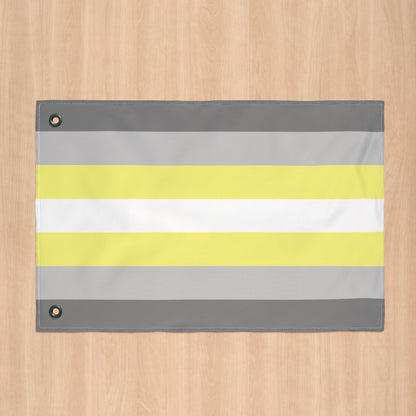 Demigender Pride Flag with Grommets