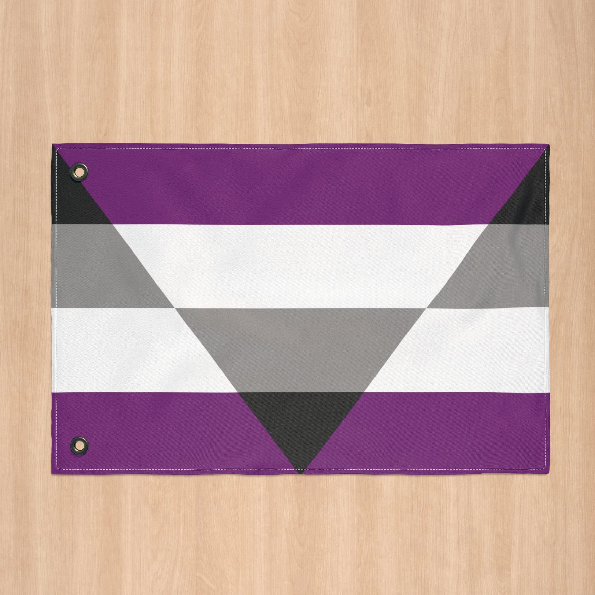 Aegosexual Pride Flag with Grommets