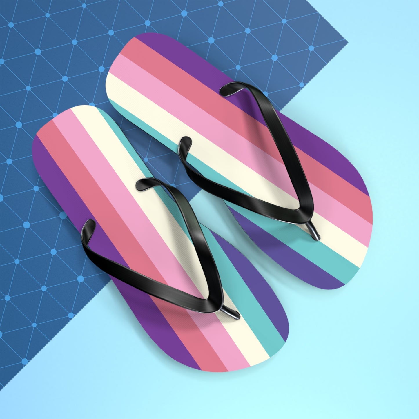 Aurora Lesboy Pride Flip Flops