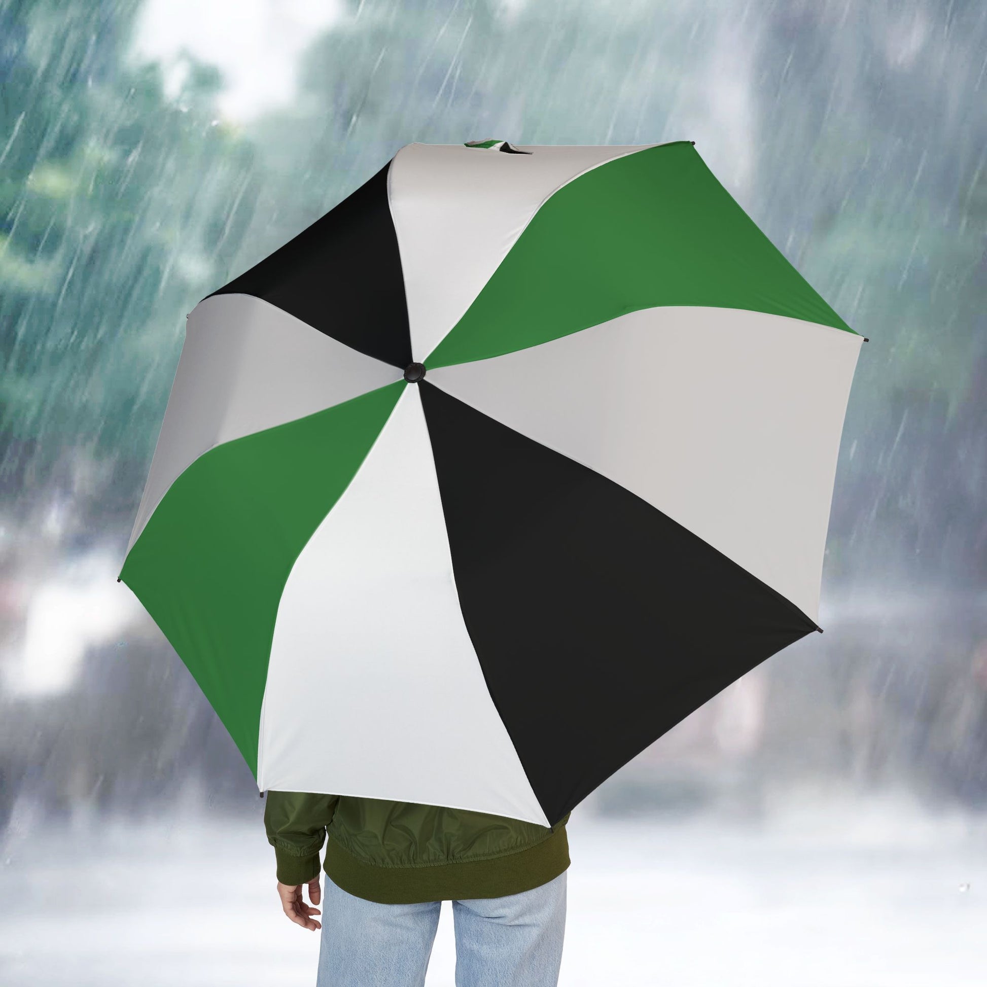 Demiromantic Pride Umbrella