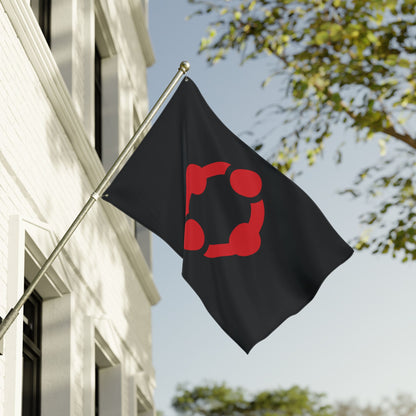 36'' × 60'' Fetish Black Pride Flag with Grommets