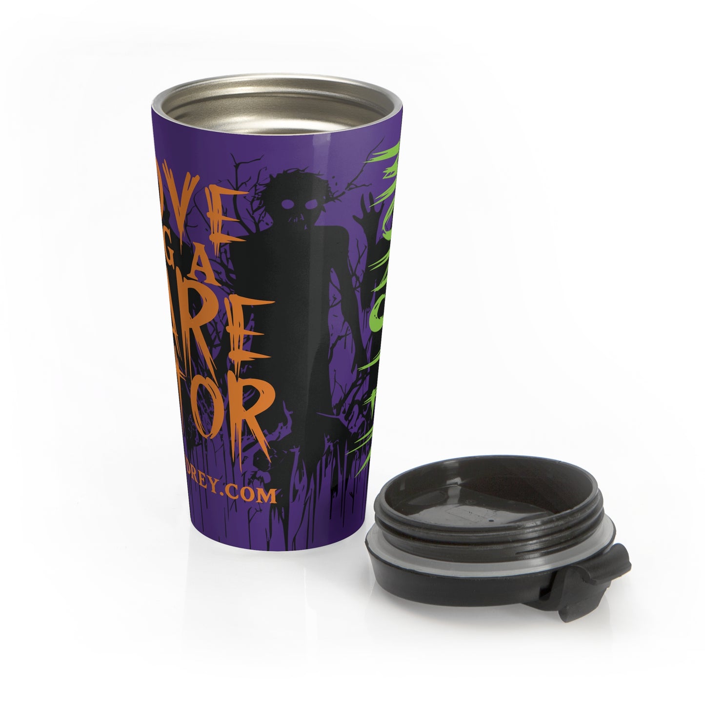 I Love Being a Scare Actor Personalized Stainless Steel 15oz Travel Mug • Irvine Ondrey Engineering