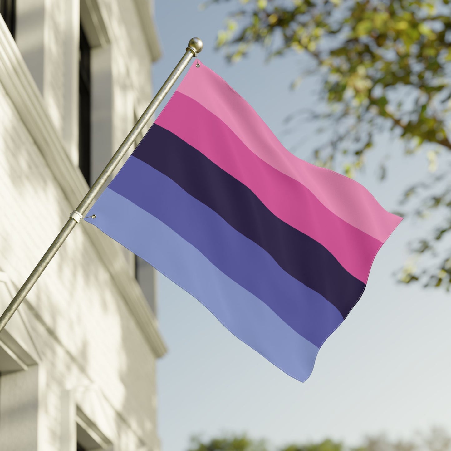 30'' × 40'' Omnisexual Pride Flag with Grommets
