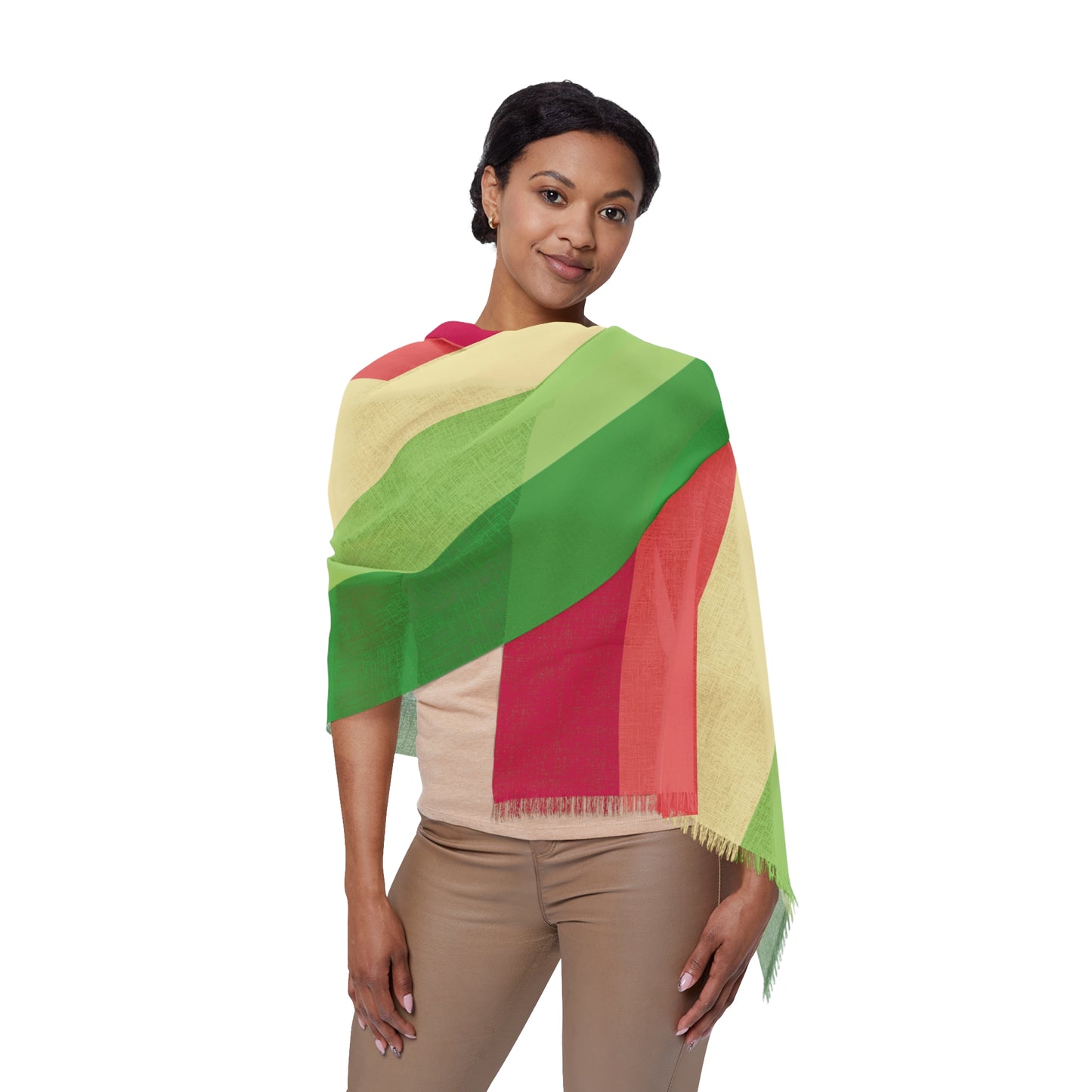 27" × 71'' Aroflux Pride Lightweight Scarf