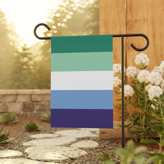 24.5'' × 32'' Gay Men Pride 5-Stripe Garden Flag Banner