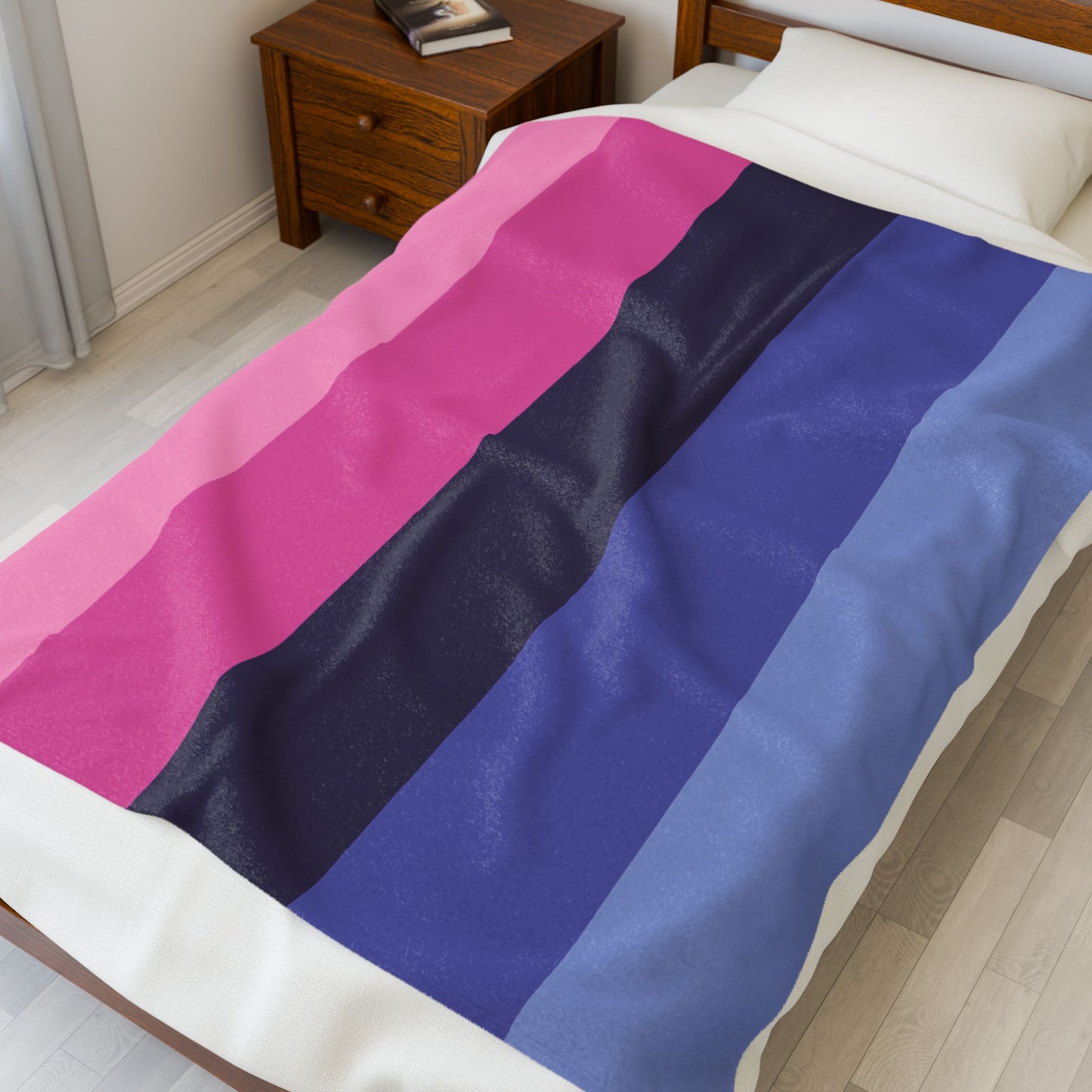 Omnisexual Pride Flag Velveteen Plush Blanket