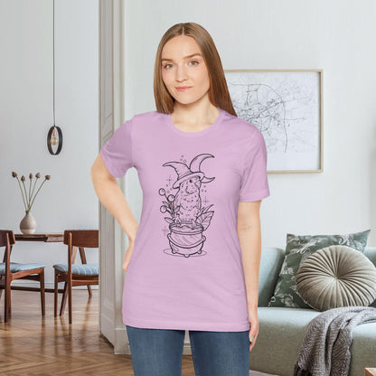 Witches' Brew Lovebird, Line Art Tee