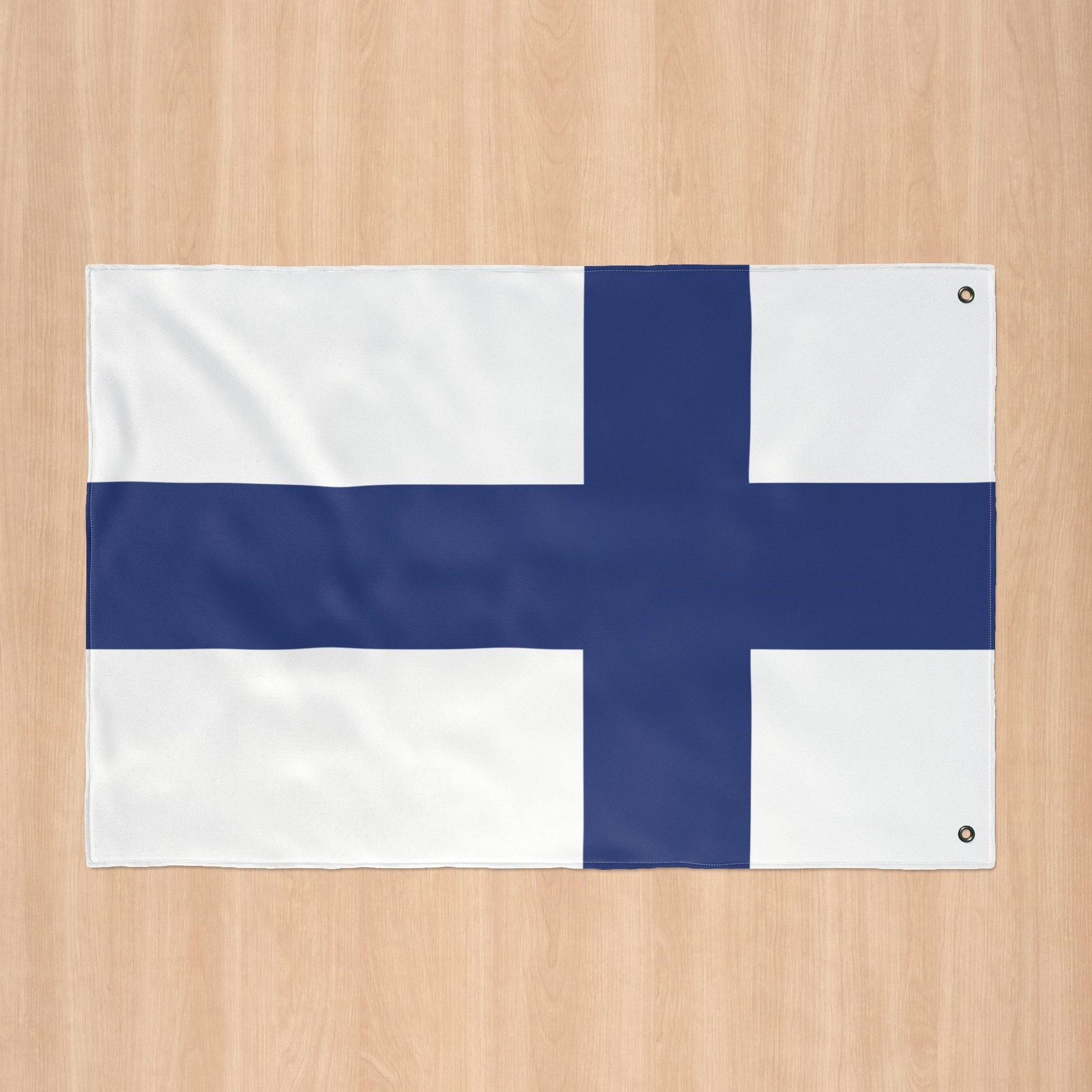 Finland Flag with Grommets
