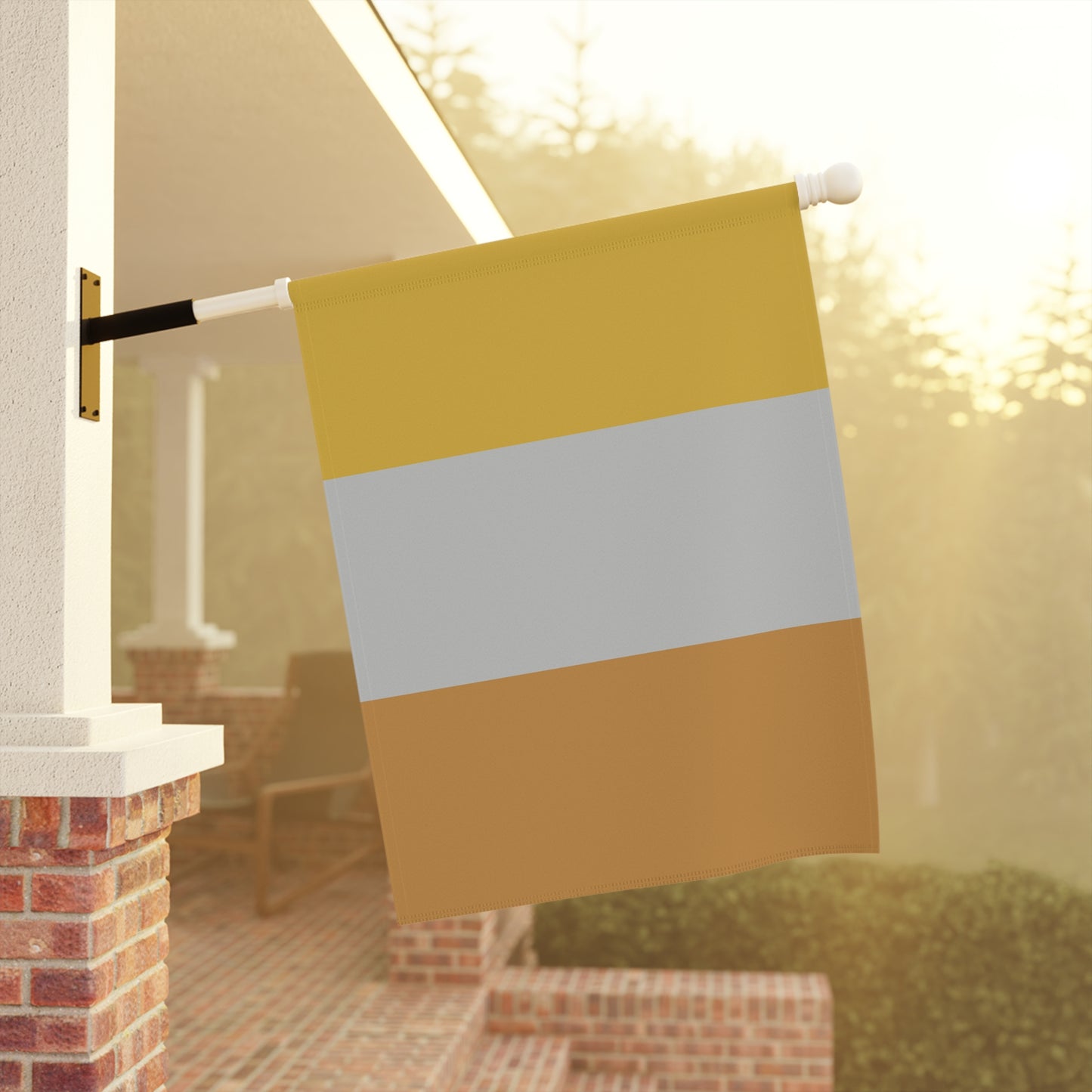 Disability Gold Pride Garden Flag Banner