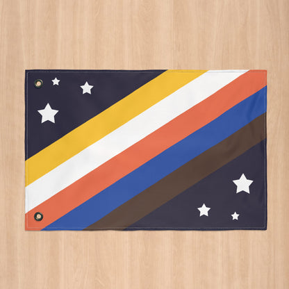 Fat Pride Flag with Grommets