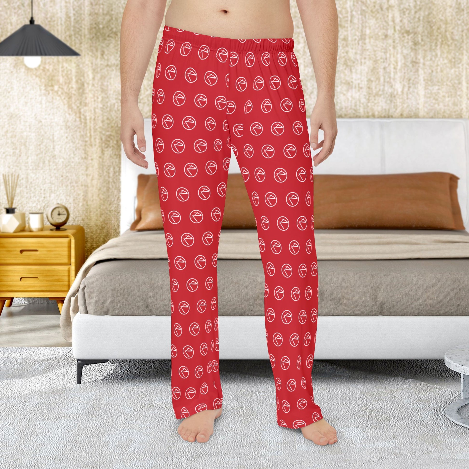 Men’s AMC Rambler Logo Red Pajama Pants