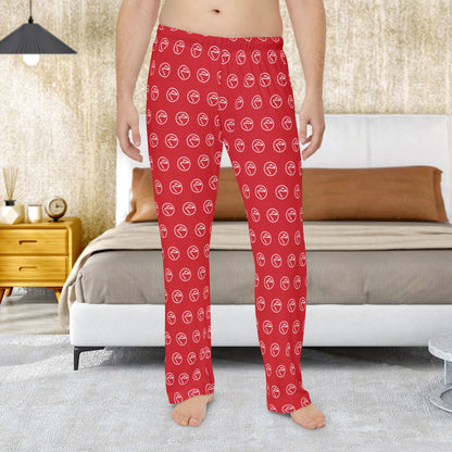 Men’s AMC Rambler Logo Red Pajama Pants
