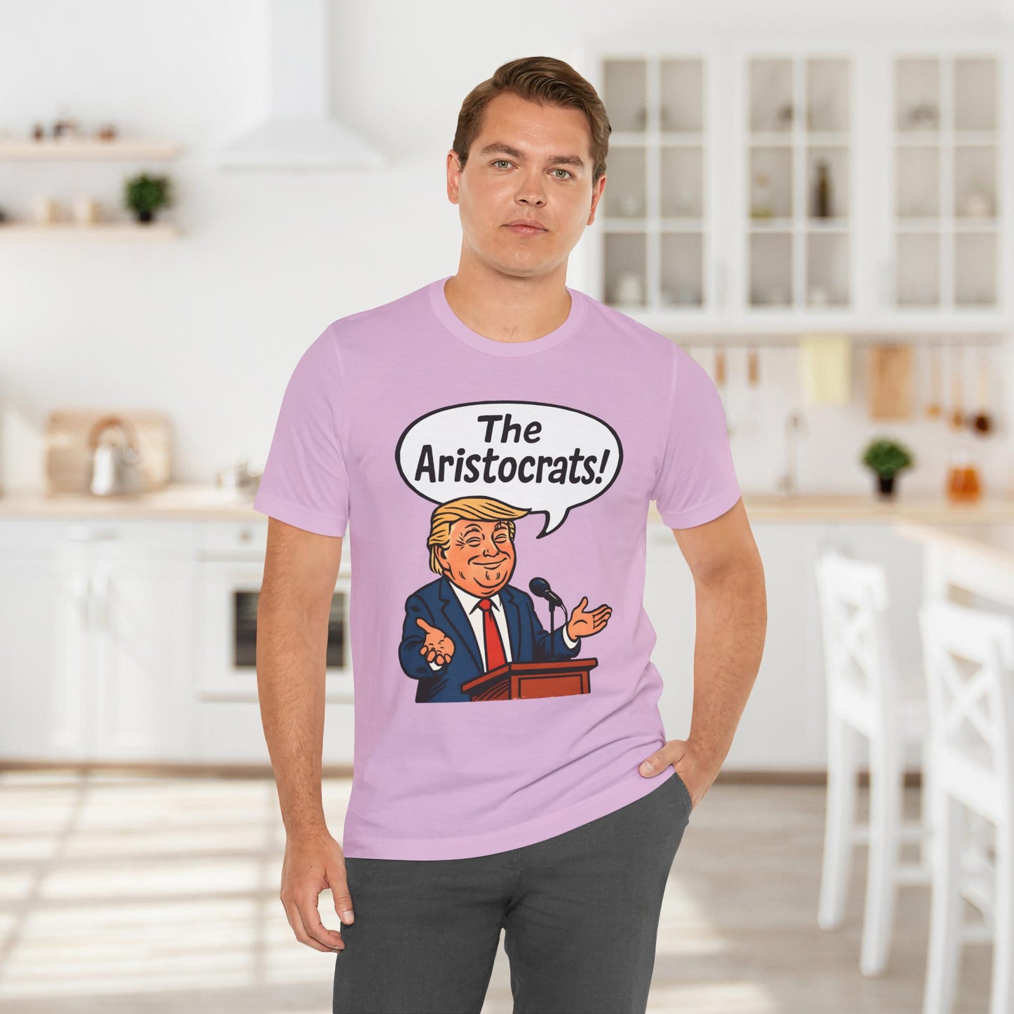 Lilac Trump Aristocrats T-Shirt