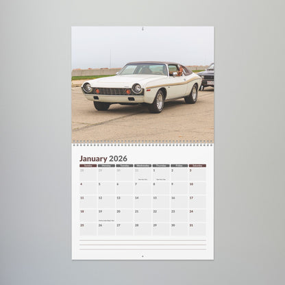 14" x 11.5" 2026 AMC Owners Calendar • 2025 AMC Homecoming