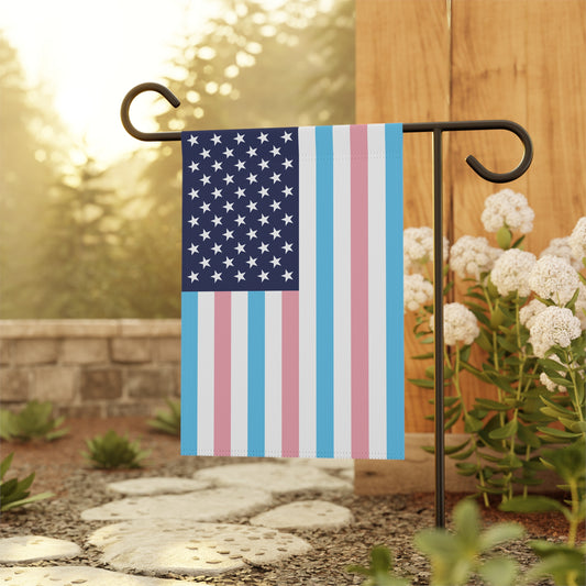 USA Transgender Pride Garden Flag Banner