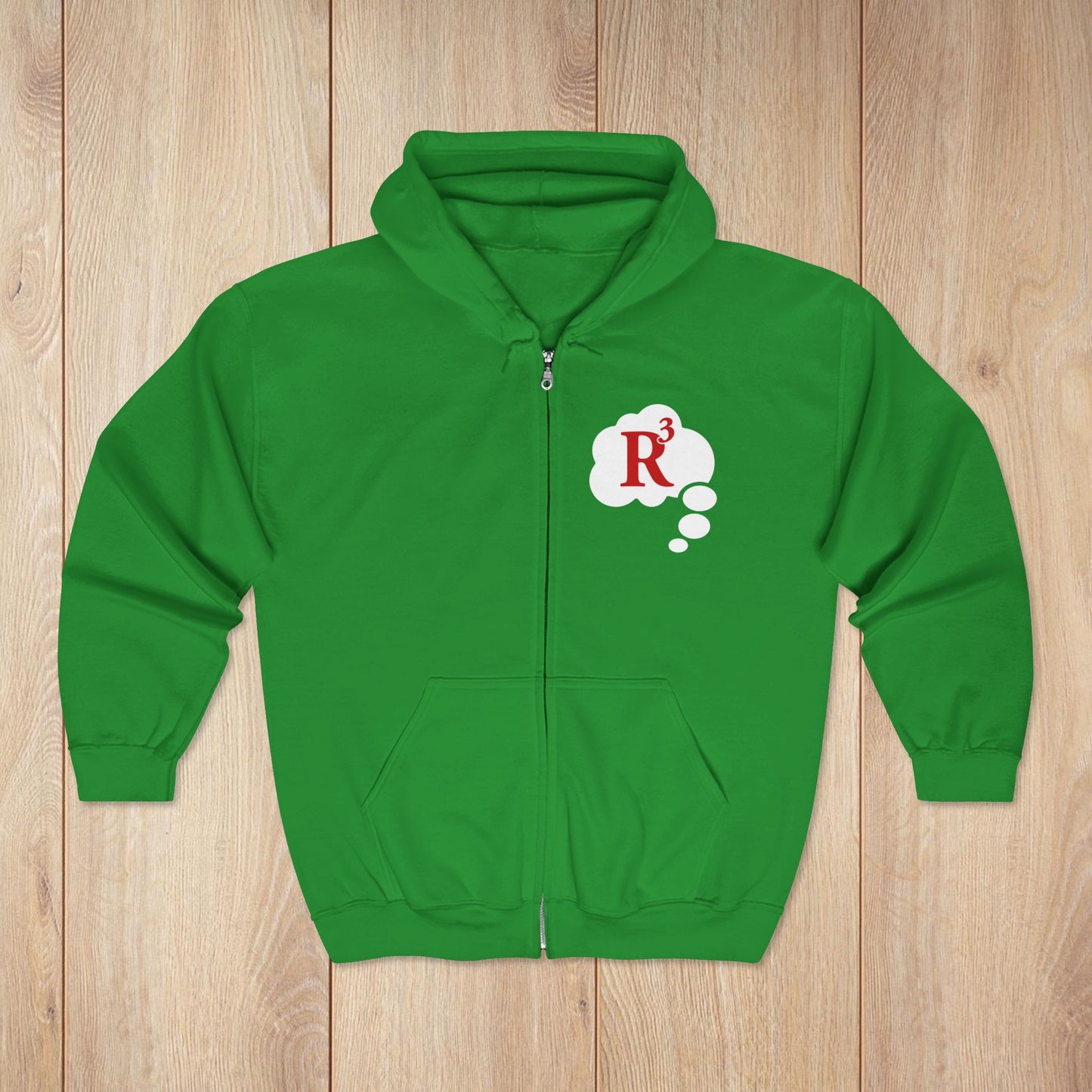 Irish Green Red’s Randumb Ruminations Zip Hoodie