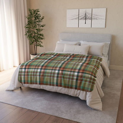 Nebulasexual Pride Plaid Fleece Sherpa Blanket