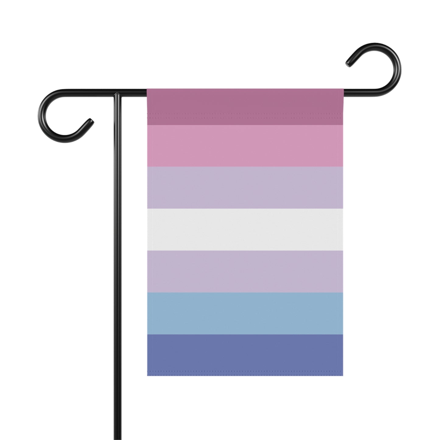 Bigender Purple Pride Garden Flag Banner